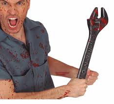 LLAVE INGLESA CON SANGRE, 45 CMS.