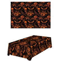 MANTEL CALABAZA GOTICA 137X274 CM