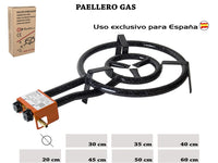 PAELLERO GAS/BUTANO MOD400 40CM