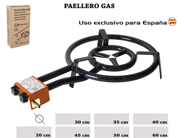 PAELLERO GAS/BUTANO MOD500 50CM