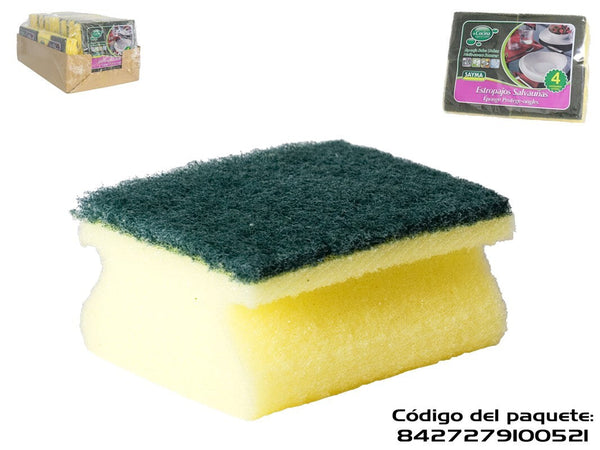 SET ESPONJAS SALVAU?AS X4 521