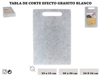 TABLA CORTE 25X15X0.8 EFECTO GRANITO