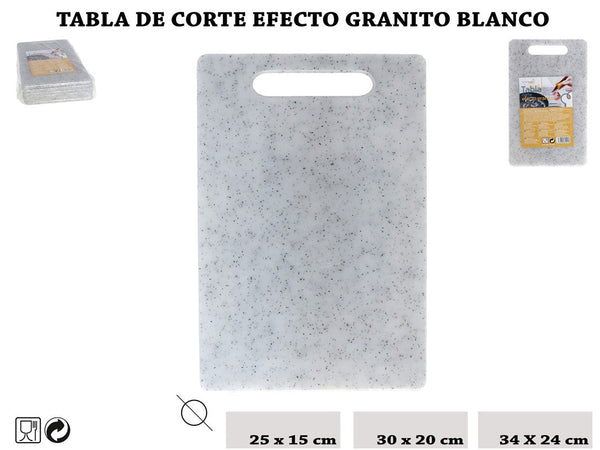 TABLA CORTE 25X15X0.8 EFECTO GRANITO
