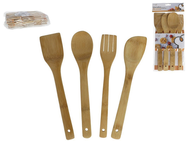 SET UTENSILIOS DE COCINA X4