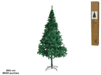 ARBOL DE NAVIDAD 800 PUNTAS 210 CM