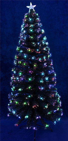 ARBOL NAVIDAD 120CM C/126 LED MULTI COLOR