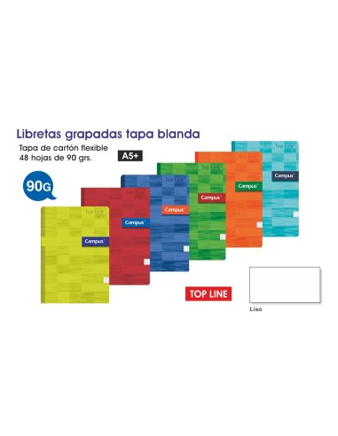 LIBRETA GR.A5 CAMPUS 48H.LISO