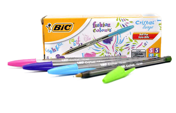 BOLIGRAFO BIC CRISTAL 1.6 FASHION 20U 895793