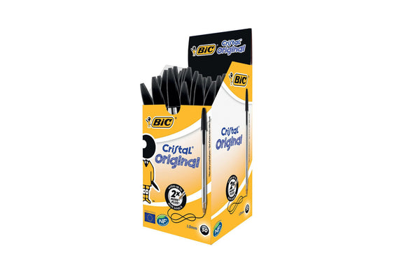 BOLÍGRAFO CRISTAL NEGRO 3639 BIC