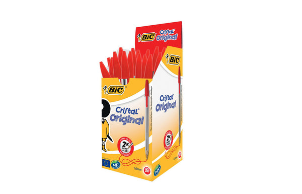 BOLÍGRAFO CRISTAL ROJO 3619 BIC