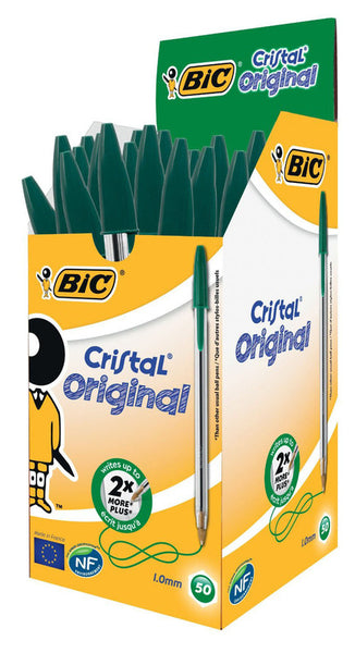 BOLÍGRAFO CRISTAL VERDE 3629 BIC