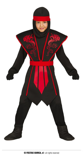 SHADOW NINJA INFANTIL TALLA 5-6 AÑOS