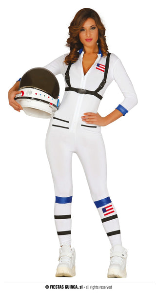 ASTRONAUTA ADULTA TALLA M-L 38-44 SPANDEX