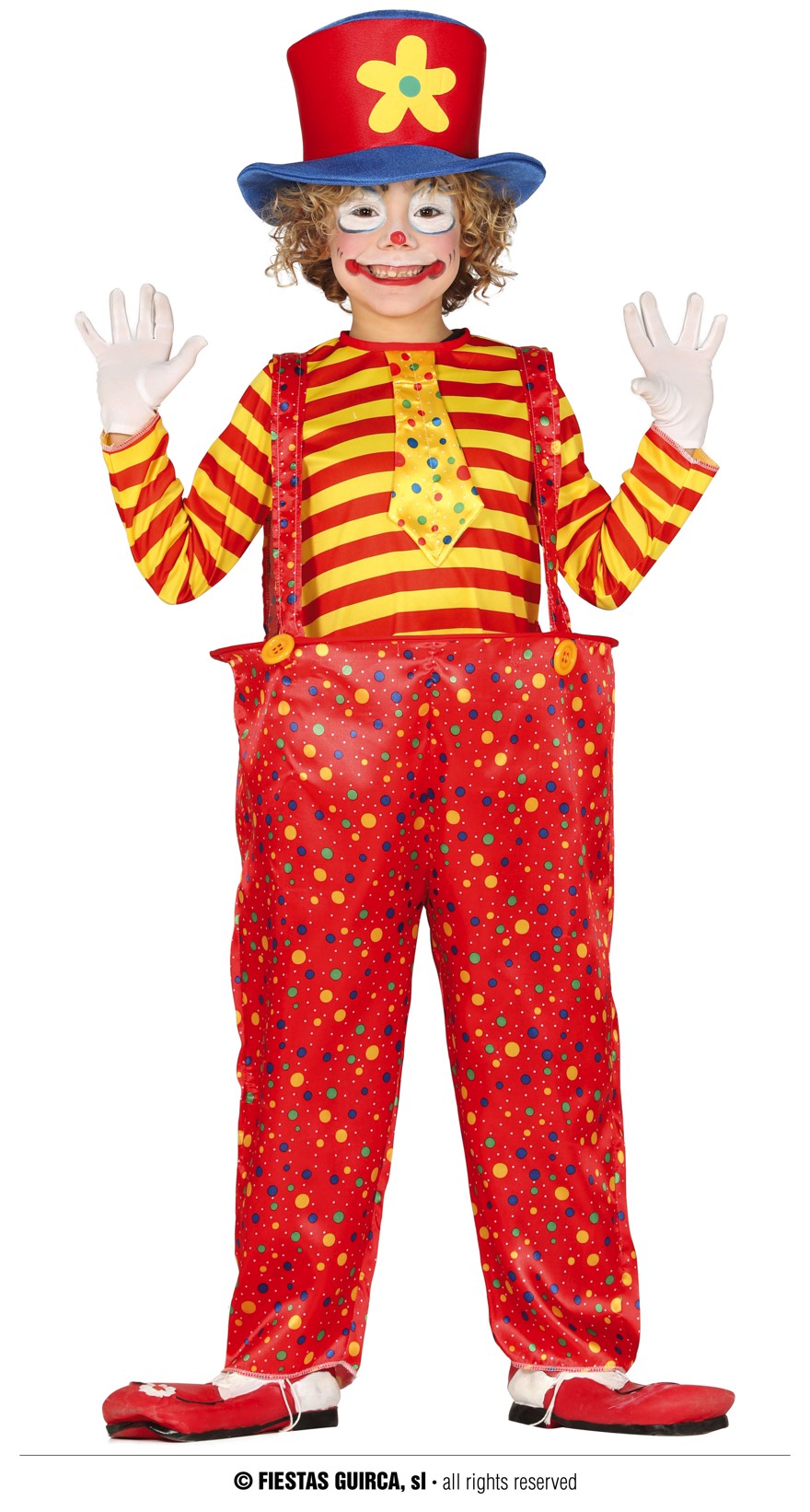 PAYASO INFANTIL TALLA 10 12 ÑOS