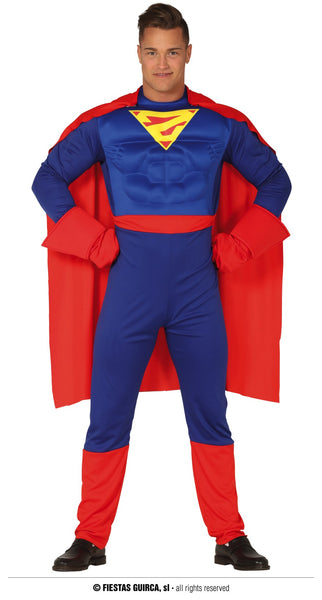 SUPERHEROE MUSCULOSO ADULTO TALLA M 48 50