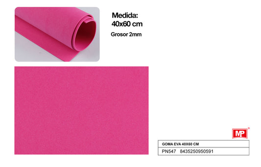 GOMA EVA 40X60 FUXIA MP