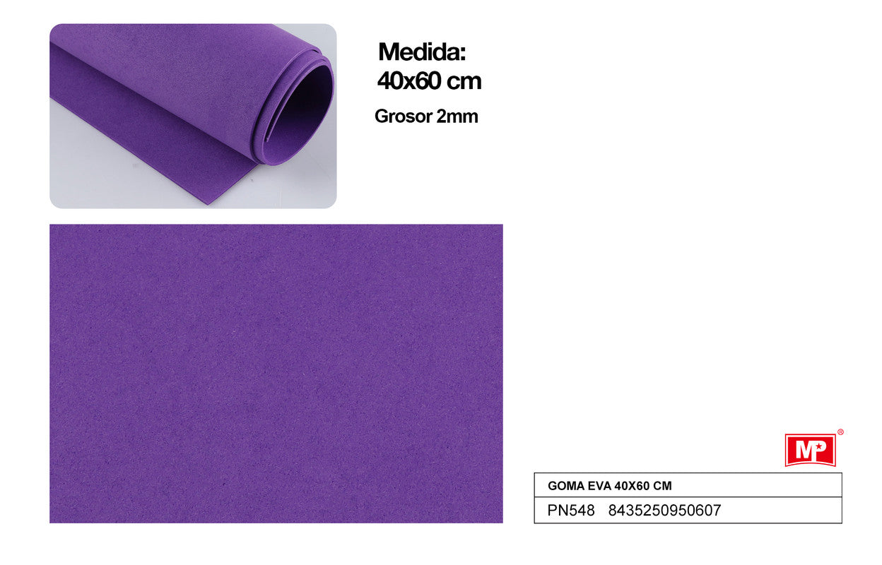 GOMA EVA 40X60 MORADO MP