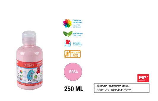 TEMPERA 250ML ROSA ARTIX