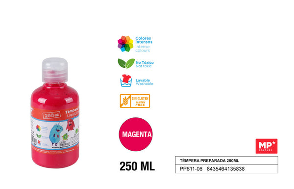 TEMPERA 250ML MAGENTA ARTIX