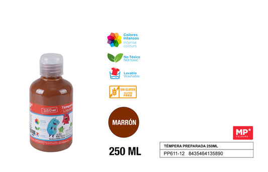 TEMPERA 250ML MARRON ARTIX