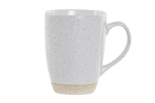 MUG GRES 12X8,5X11 360ML MATE BLANCO