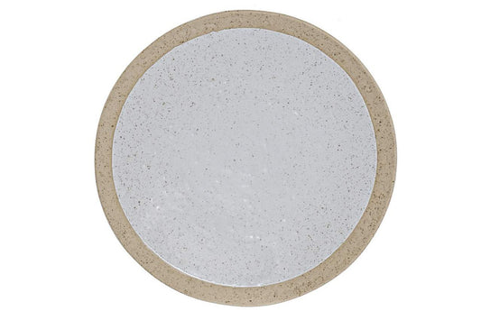 PLATO GRES 27X27X2 MATE BLANCO